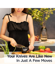 Afilador de Cuchillos Deiss PRO 3 Etapas - Plata 2