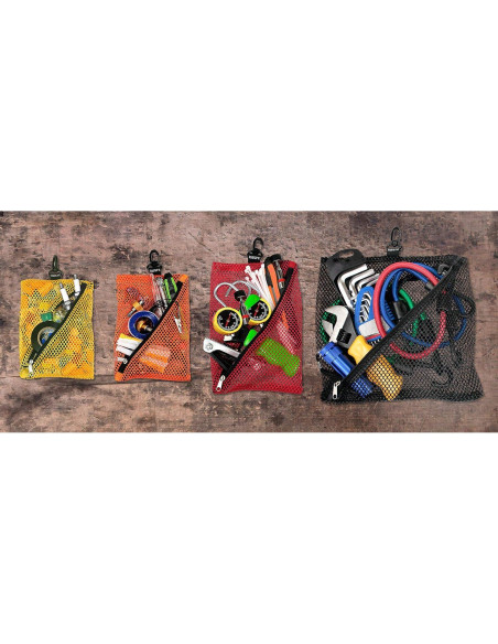 Conjunto de 4 Bolsas de Malla Vaultz - Organizador de Viaje