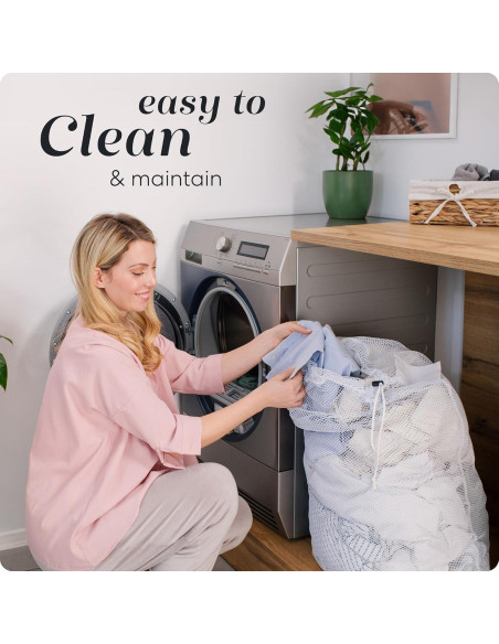 Bolsas de lavandería de malla XL Handy Laundry - 2 unidades - 61x91 cm - Nylon duradero