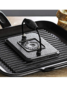 Prensa de Parrilla Lodge LGP3 Hierro Fundido 17x11 cm 2
