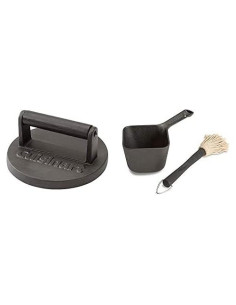 Conjunto Prensa Hamburguesas Hierro Fundido Cuisinart 15.24 cm