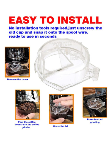 Tapa de Reemplazo Cuisinart DGB-500GLID para Molinillo