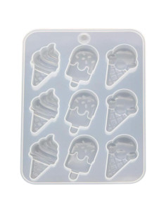 Molde de Pastel Blanco WsjiaboFux Silicona 50ml