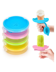 Soportes de Paletas de Silicona MORLIKE - 4 Piezas Multicolor