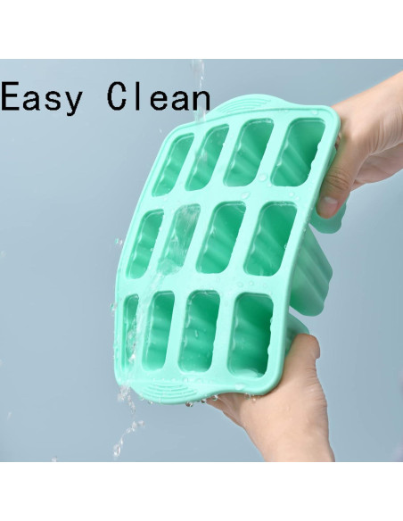 Moldes de Paletas de Silicona Bell Dream 12 Cavidades Verde