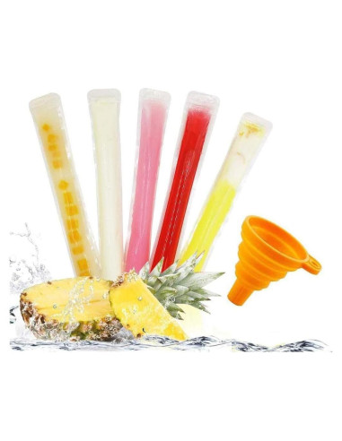 160 Bolsas para Paletas Desechables FEBSNOW 27.94x5 cm