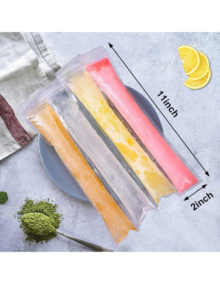 160 Bolsas para Paletas Desechables FEBSNOW 27.94x5 cm