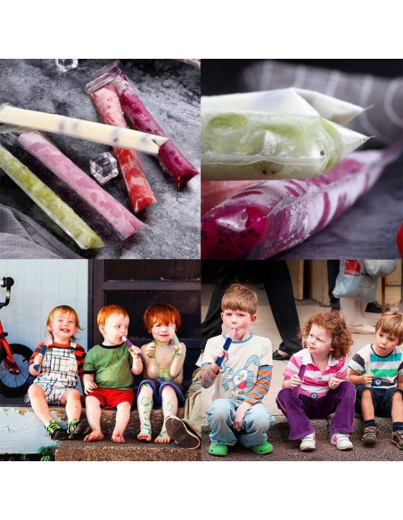 160 Bolsas para Paletas Desechables FEBSNOW 27.94x5 cm