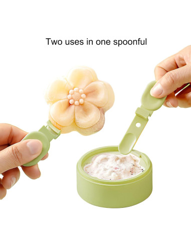 Molde de Helado de Silicona Boxkat Verde Doble Capa 6,1 cm