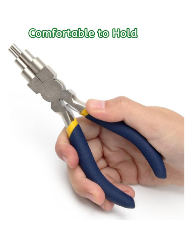 Alicates de Bucle de Alambre Coolrunner 6 en 1 Acero Inoxidable