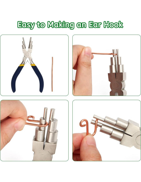 Alicates de Bucle de Alambre Coolrunner 6 en 1 Acero Inoxidable