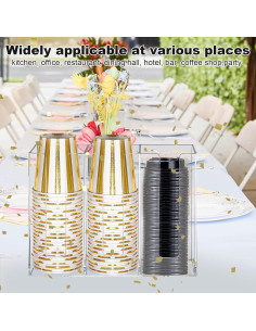 Dispensador de Tazas de Café Teemuday 3 Compartimentos Acrílico 2