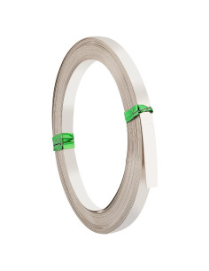 Alambre Bezel Plano 6m 5mm BENECREAT Plata Níquel Joyería