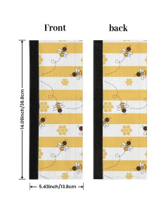 Juego de 2 fundas para manijas de refrigerador Pardick 2