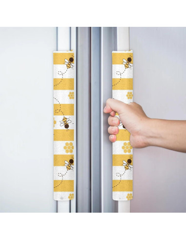 Juego de 2 fundas para manijas de refrigerador Pardick