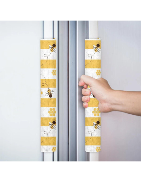 Juego de 2 fundas para manijas de refrigerador Pardick