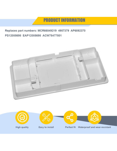 Cubierta Filtro Aire Iexcauw MCR66849208 para Refrigerador LG