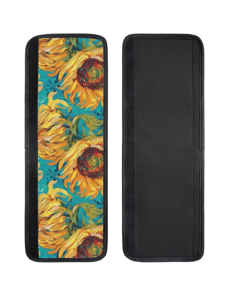 4 Fundas para Manijas de Refrigerador NeuKim Girasol 40x14 cm