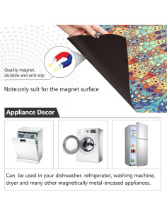 Cubierta Magnética JUMBEAR para Lavavajillas Mandala 58x66 cm 2