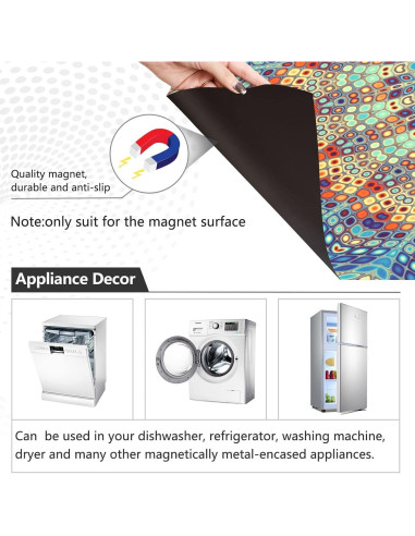 Cubierta Magnética JUMBEAR para Lavavajillas Mandala 58x66 cm