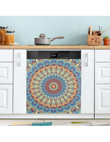 Cubierta Magnética JUMBEAR para Lavavajillas Mandala 58x66 cm