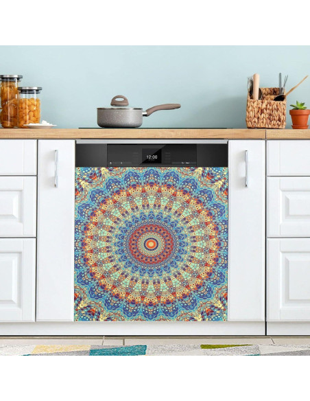 Cubierta Magnética JUMBEAR para Lavavajillas Mandala 58x66 cm