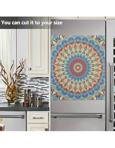 Cubierta Magnética JUMBEAR para Lavavajillas Mandala 58x66 cm