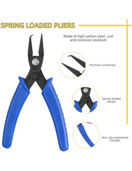 Abridor de Anillos de Salto Azul ECNHIVE - Alicates de Joyería