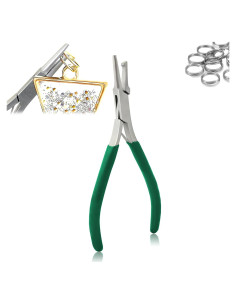 Alicates de Anillo Abierto OdontoMed2011 - Acero Inoxidable 12.7 cm