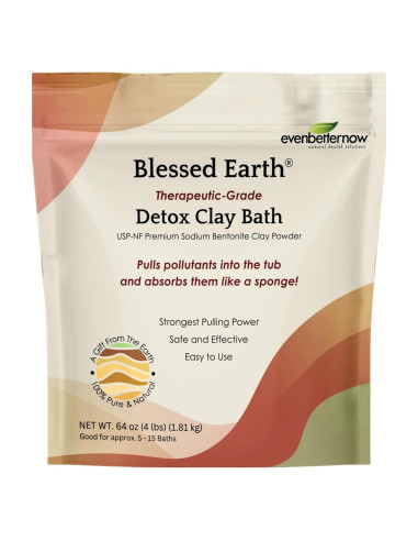 Baño de Arcilla Detox Blessed Earth 1.81 kg - Bentonita Sódica