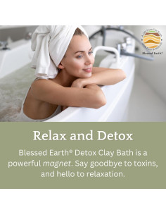 Baño de Arcilla Detox Blessed Earth 1.81 kg - Bentonita Sódica 2