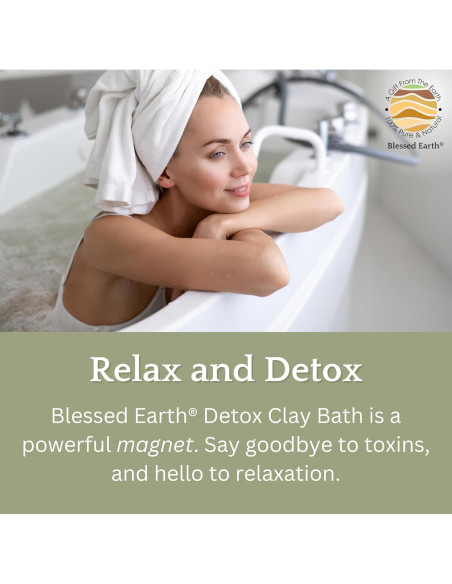 Baño de Arcilla Detox Blessed Earth 1.81 kg - Bentonita Sódica
