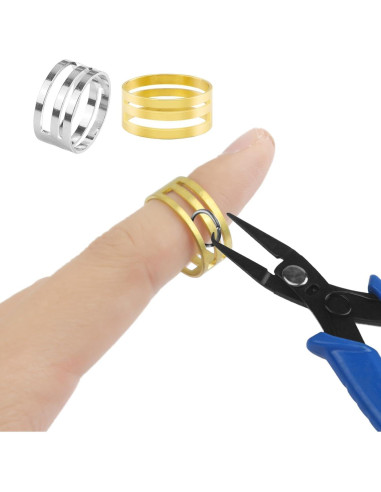 Abridor de Anillos de Salto Azul ECNHIVE - Alicates de Joyería