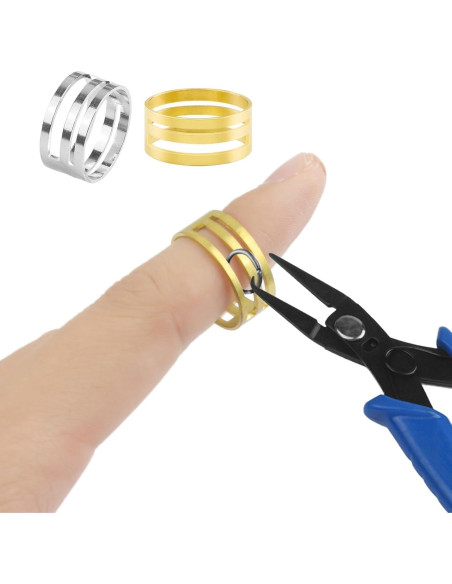 Abridor de Anillos de Salto Azul ECNHIVE - Alicates de Joyería