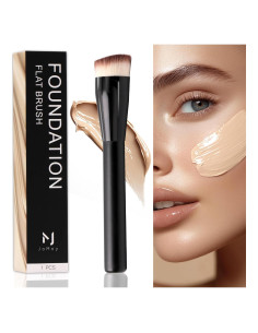 Brocha de Maquillaje JoMay Kabuki Punta Plana Negra