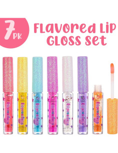 Juego de 7 Brillos Labiales Frutales Expressions Girl 2