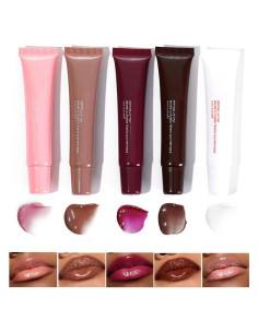 Brillo de Labios Voluminizador HUDABABY 5 Colores Hidratante