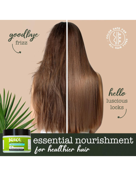 Mascarilla Capilar Sauce Beauty Guacamole 340g Hidratante Mascarilla Capilar Sauce Beauty Guacamole 340g Hidratante