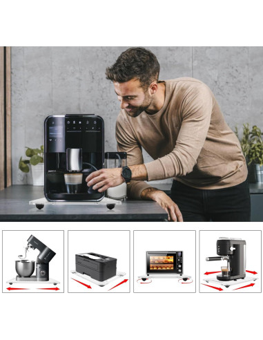 Deslizador Acrílico 9.8x14" Aromeili para Cafetera