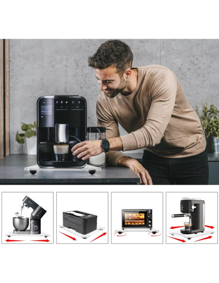 Deslizador Acrílico 9.8x14" Aromeili para Cafetera