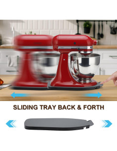 Bandeja Deslizante KitchenAid 4.5-5 Qt con Ruedas 2