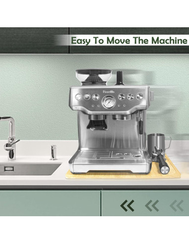 Deslizante de Bambú Mejorado Sun3drucker para Máquina de Espresso