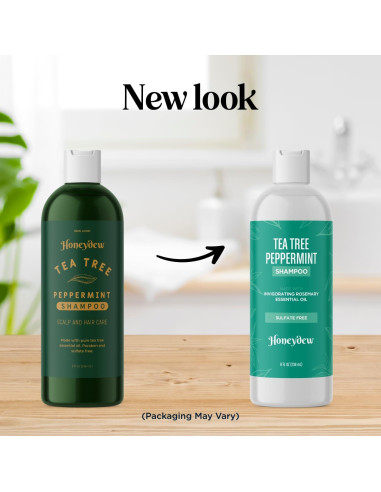 Champú Revitalizante Honeydew Árbol de Té y Menta 250ml