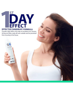 Champú Anticaspa NAPURA S6 200 ml con Aceite de Árbol de Té 2