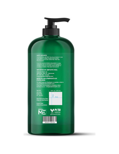 Gel de Ducha Botanic Hearth Tea Tree 473 ml - Piel Saludable