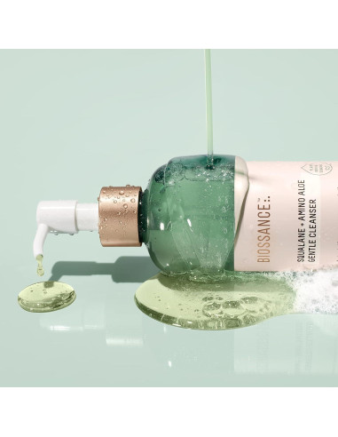 Limpiador Facial Suave Biossance Squalano 150ml Gel Espumoso