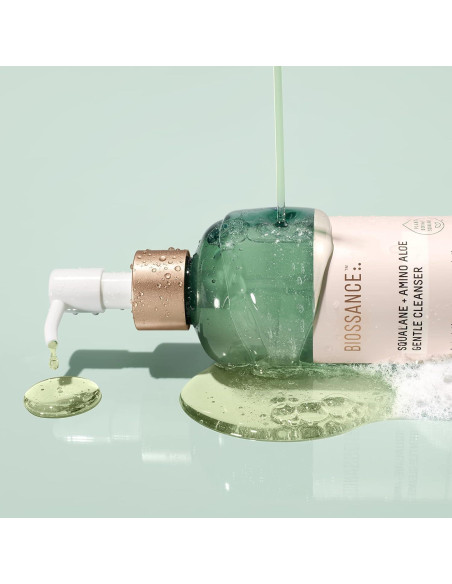 Limpiador Facial Suave Biossance Squalano 150ml Gel Espumoso