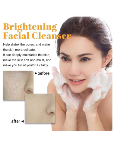 Limpiador Facial de Cúrcuma LANFEIW 2 Piezas 95g