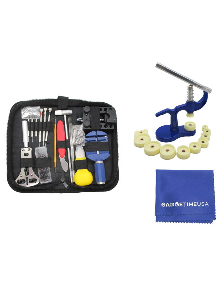 Kit de Herramientas para Reparación de Relojes Gadgetime 147 Piezas