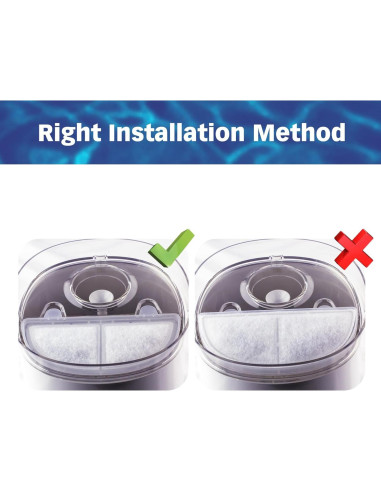 Filtro de Agua PET STANDARD 6 Piezas + 3 Esponjas Pre-Filtro